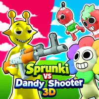 Sprunki vs Dandy Shooter 3D
