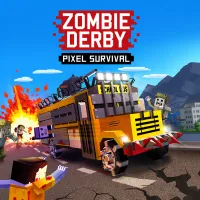Play Zombie Derby: Pixel Survival now!